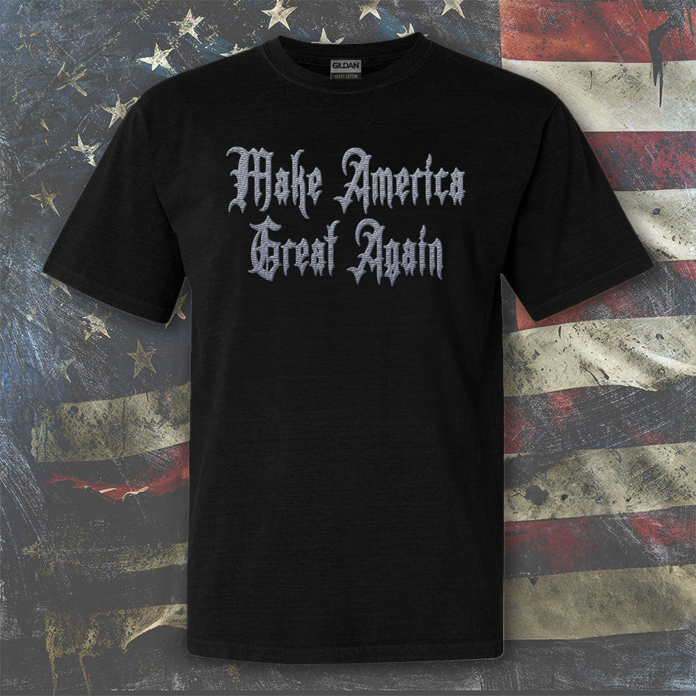 Dark Gothic MAGA Hat Embroidered Elon Musk Dark MAGA Trump 2024 Black Hat Donald Trump Merch