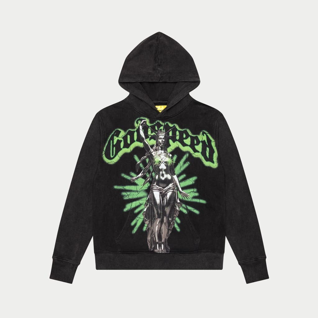 Godspeed Hoodie Modern Liberty Black Hoodie Streetwear Clothing