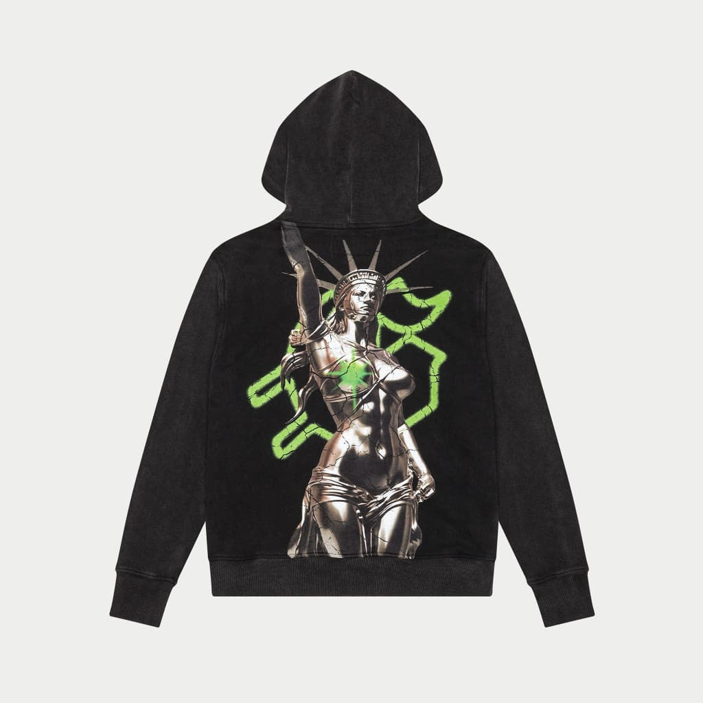 Godspeed Hoodie Modern Liberty Black Hoodie Streetwear Clothing