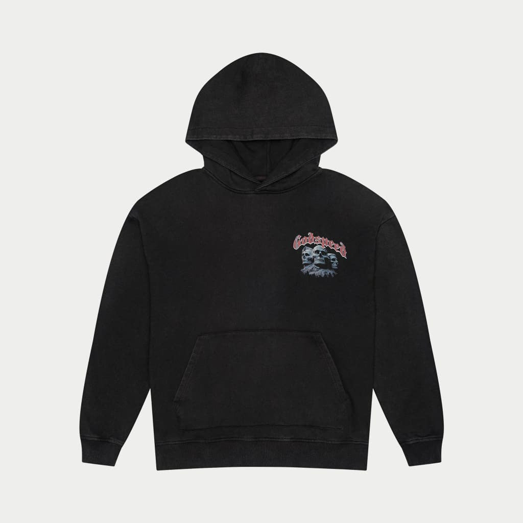 Godspeed Hoodie Mount Rush Black Hoodie Streetwear Clothing Him Gift