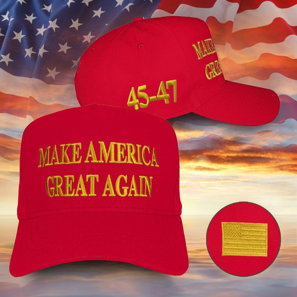 Dark Gothic MAGA Hat Embroidered Elon Musk Dark MAGA Trump 2024 Black Hat Donald Trump Merch