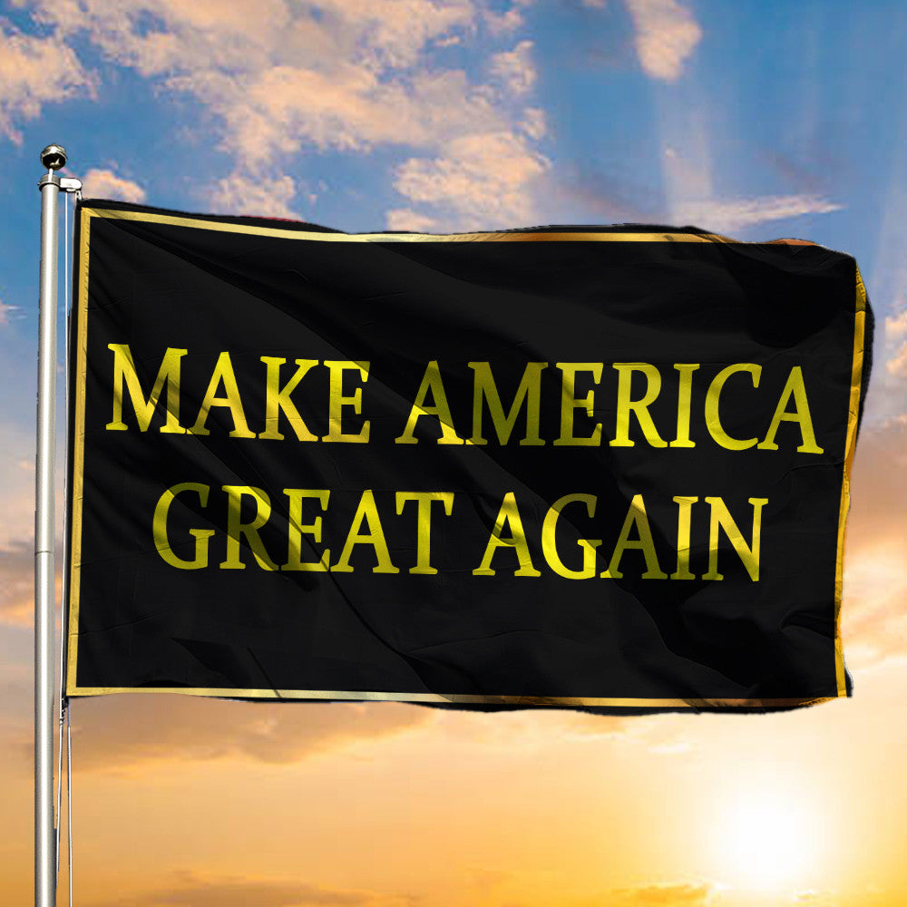 Trump Gold Dark MAGA Hat Elon Musk Make America Great Again Hat Donald Trump 45-47 Merchandise