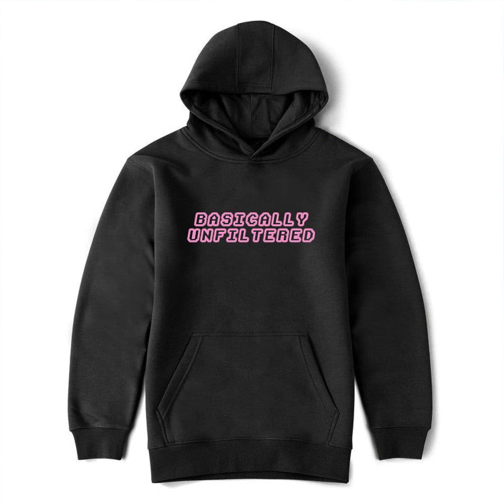 Basically Unfiltered Hoodie Basically Unfiltered Merch Music Lovers Gifts For Fan