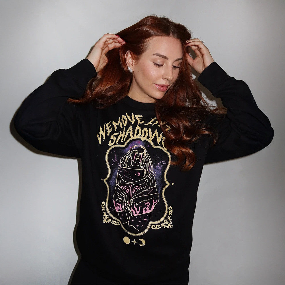 We Move In The Shadows Charlotte Dobre Sweatshirt Charlotte Dobre Merch Gifts For Fan