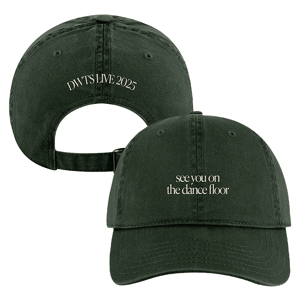 DWTS Tour Merch Hat See You On The Dance Floor Hat Dancing With The Stars Tour 2025 Merchandise