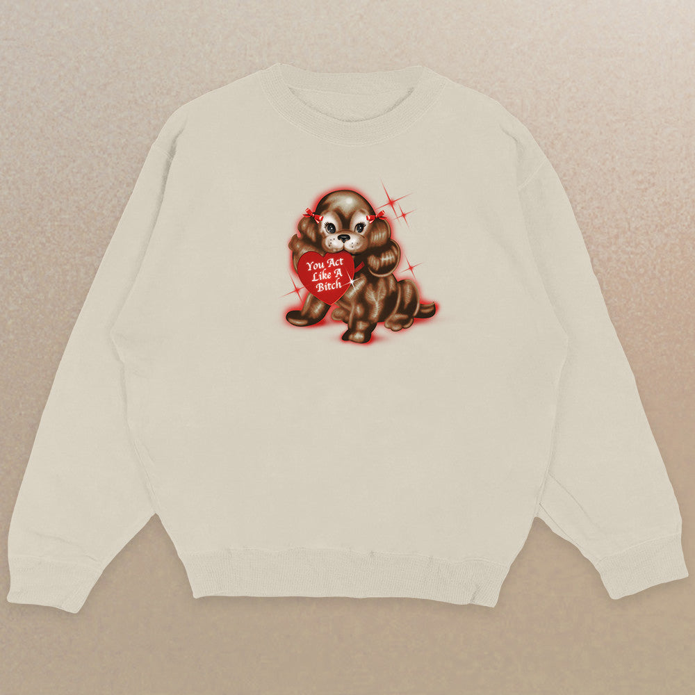 Sabrina Carpenter Tour Merch Sweatshirt Like A Bitch Crewneck Sabrina Carpenter Merch Fan Gift
