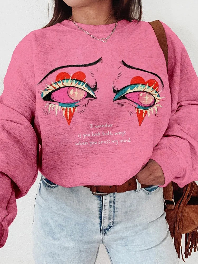 Outlander Merch Sweatshirt Sexy Eye Outlander Sweatshirt Sassenach Merchandise For Fan