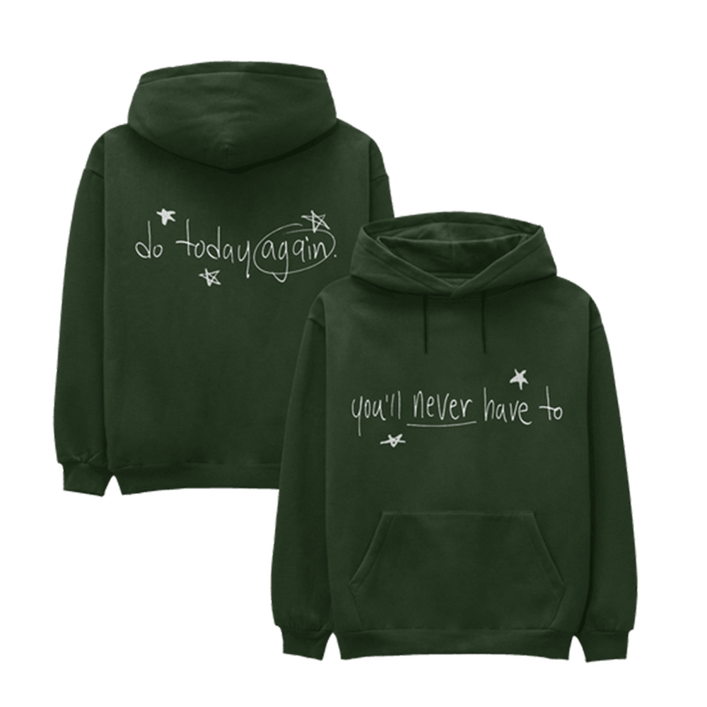 Alex Warren Merch Hoodie Today Again Hoodie Music Lovers Gifts For Fan