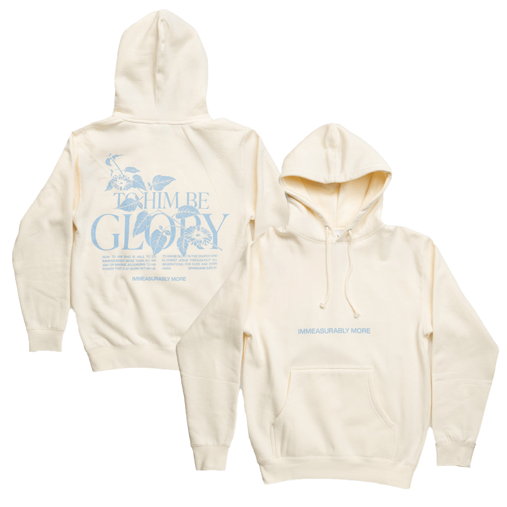 Elevation Worship Merch Hoodie To Him Be Glory Hoodie Gifts For Music Fan