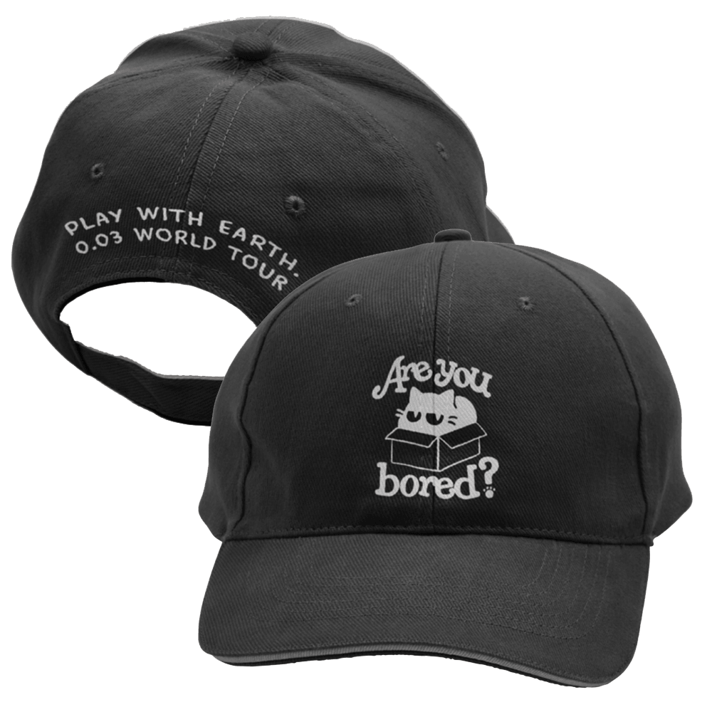 Wave To Earth Merch Hat Wave To Earth 0.03 NA Tour Black Cap Gift For Fan