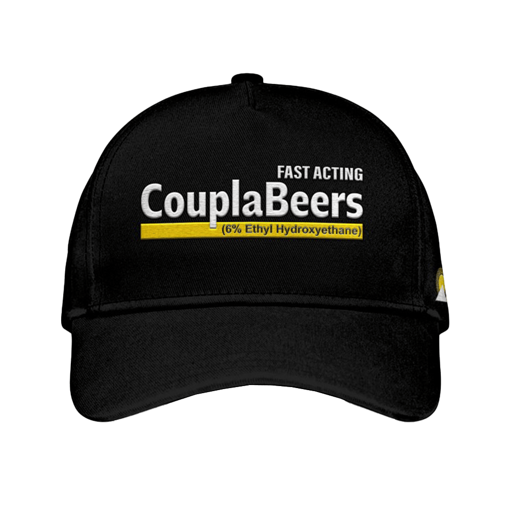 Fast Acting Couplabeers Hat Embroidered Funny Cap