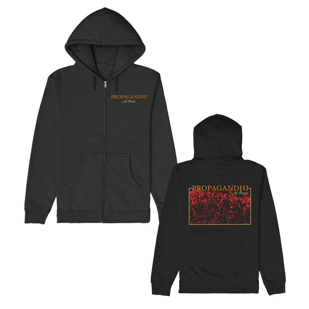 Propagandhi Merch Propagandhi At Peace Album 2025 Zipper Hoodie Gifts For Fans