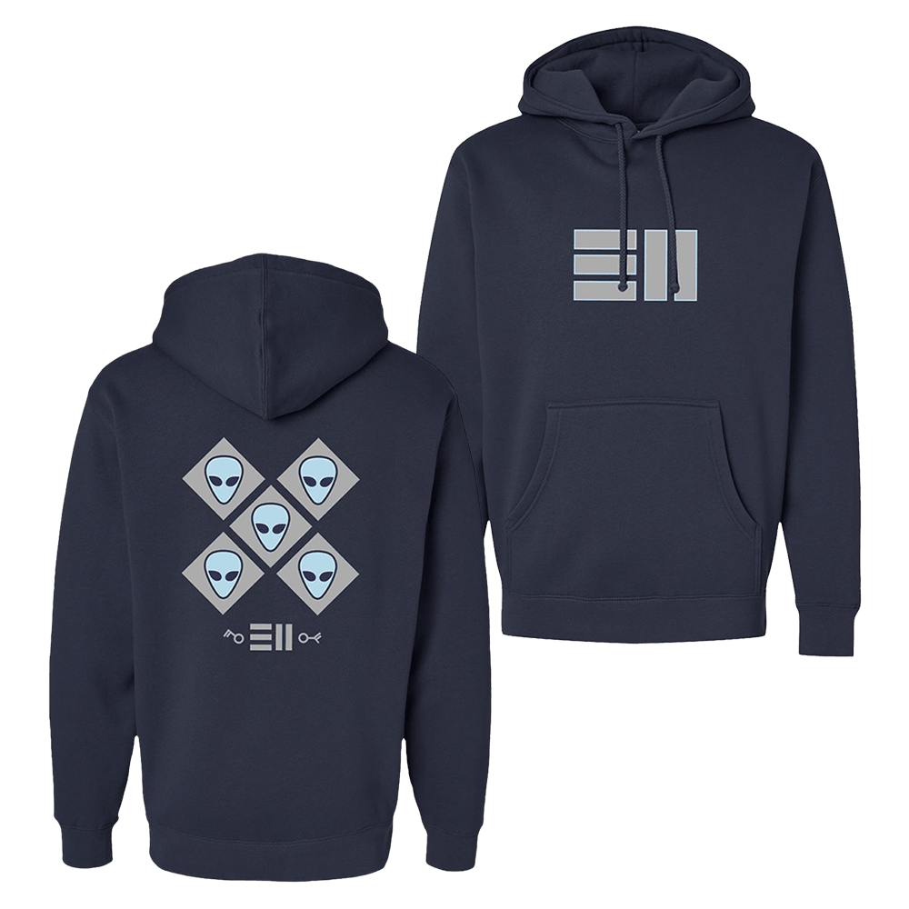 311 Merch 311 Blue Album Alien X Keys Hoodie Gifts For Music Fans Father's Day Gift for Dad