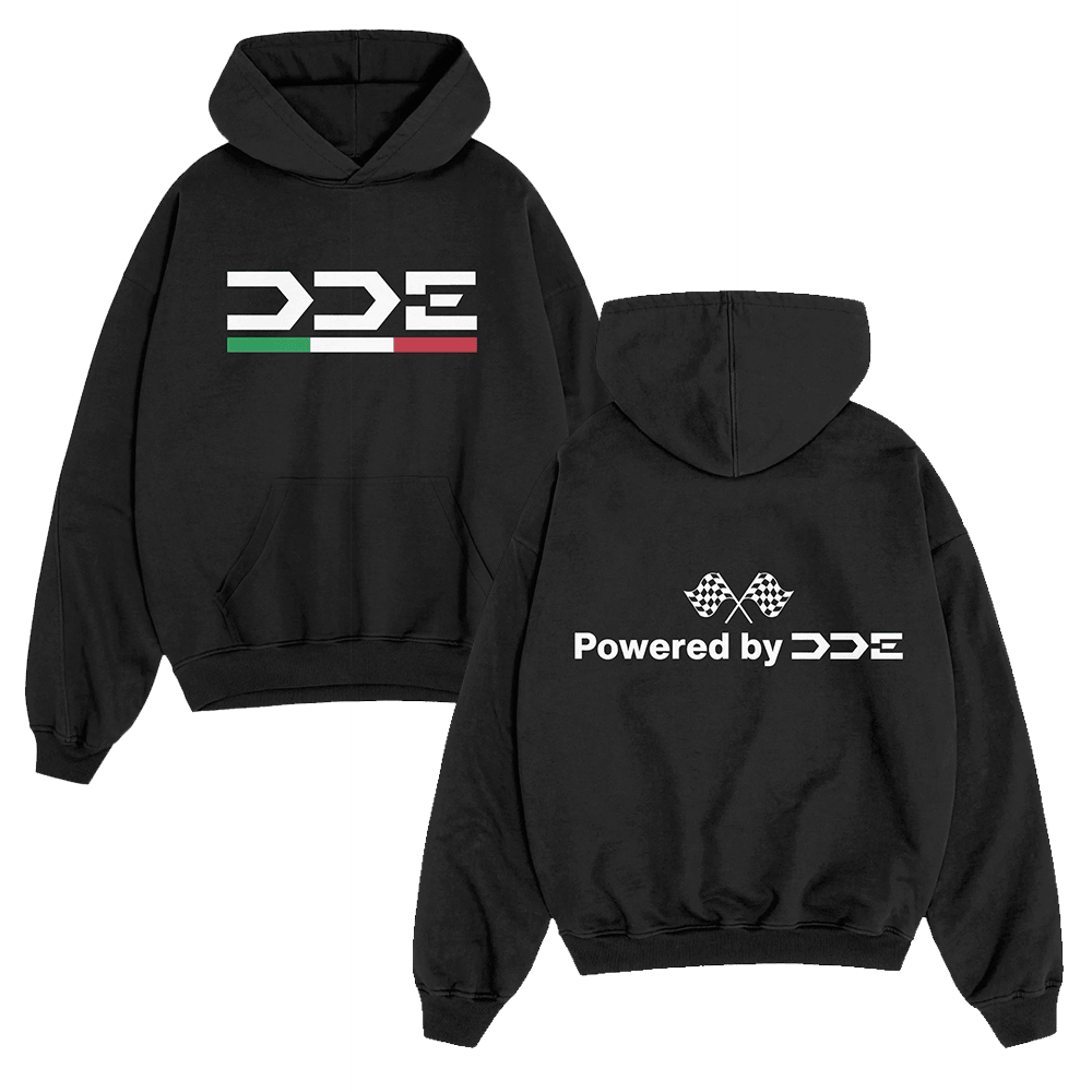 DDE Merch Powered By DDE Hoodie Daily Driven Exotics Merchandise Gifts For Dad