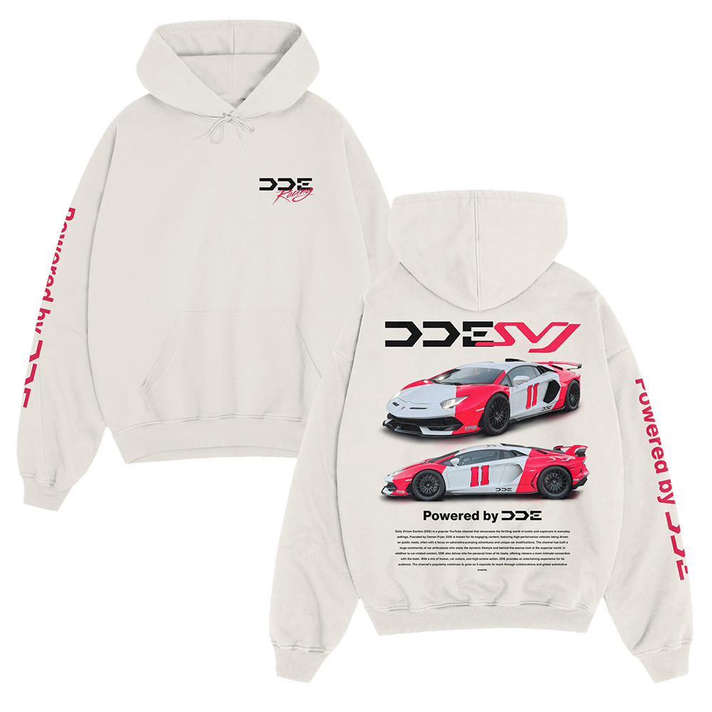 DDE Merch DDE SVJ Bone Hoodie Father's Day Presents For Racing Lovers Gift for Brother