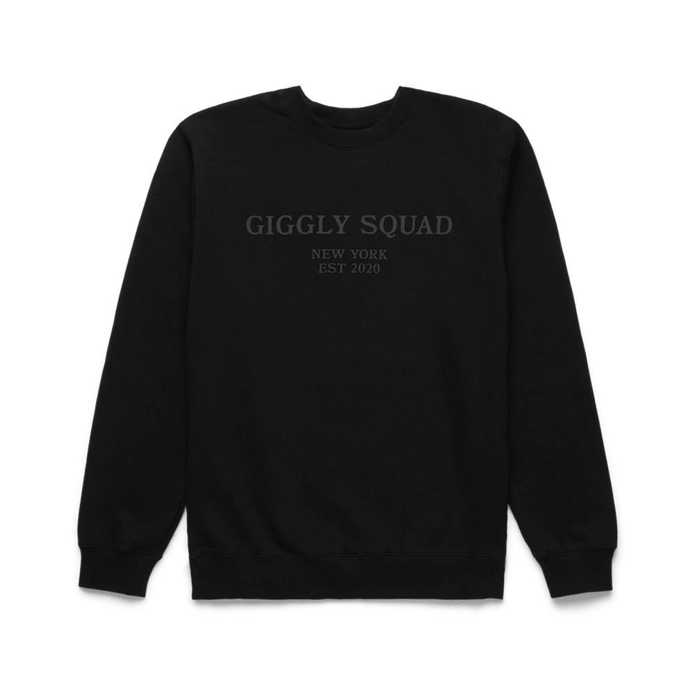 Giggly Squad Merch Giggly Squad New York Est 2020 Sweatshirt Good Mother's Day Gifts For Fans