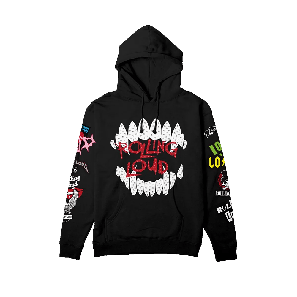 Rolling Loud Merch RL Munich 23 Loud Mouth Hoodie Father's Day Gifts For Husband