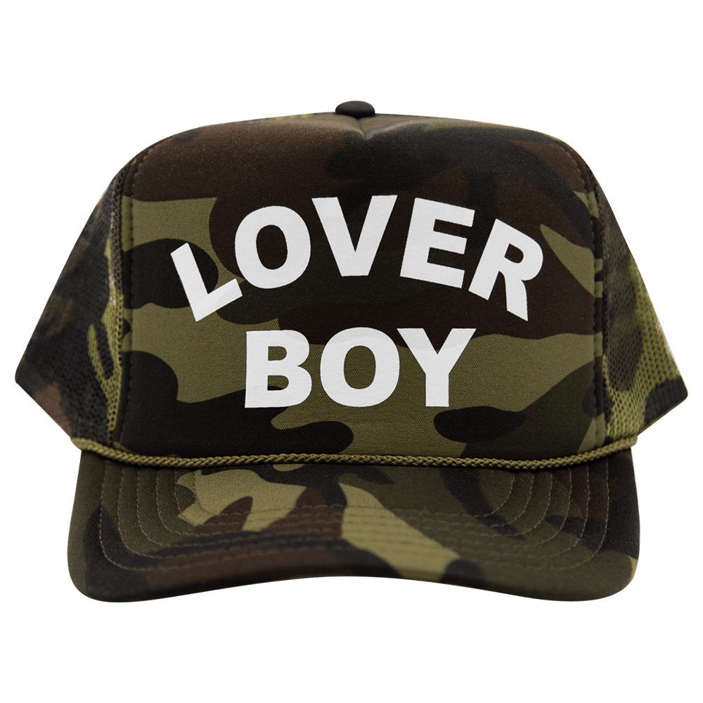 Loverboy Merch Loverboy Inc Camo Print Trucker Hat Perfect Father's Day Gifts