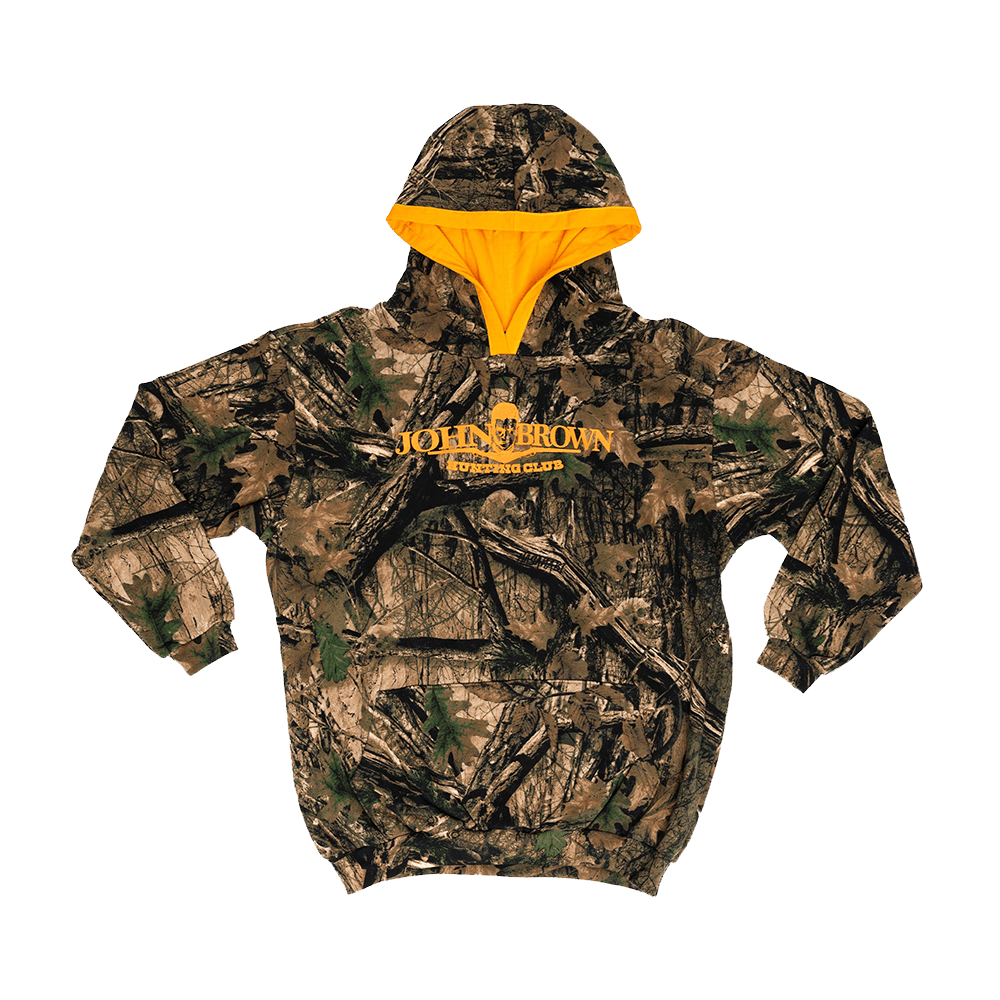Hasan Piker Merch John Brown Hunting Club Camo Hoodie Hasanabi Merch Dad Father's Day Gifts