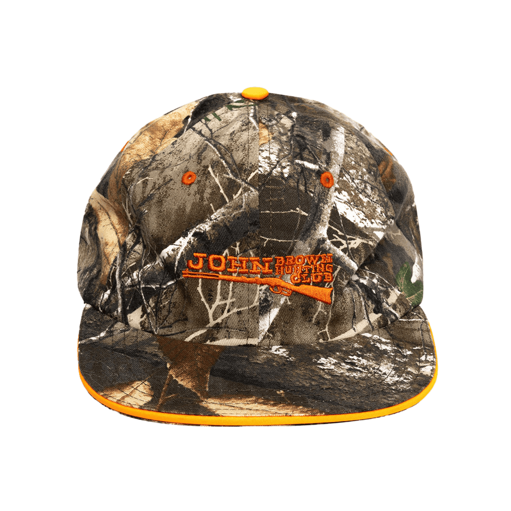 Hasan Piker Merch John Brown Hunting Club Embroidered Camo Hat Hasanabi Merch Father's Day Gift