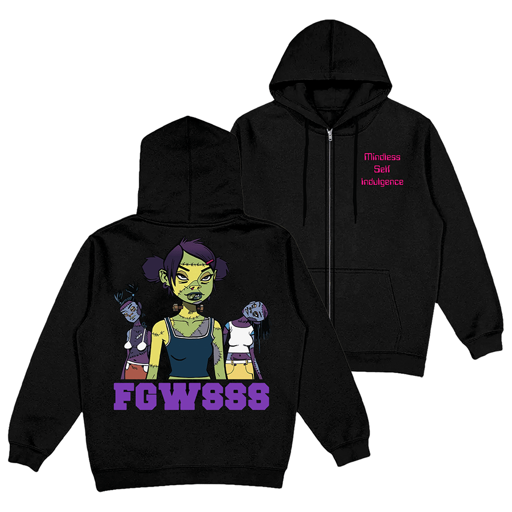 MSI Merch Mindless Self Indulgence Merchandise FGWSSS Zip Up Hoodie Gifts For Fans