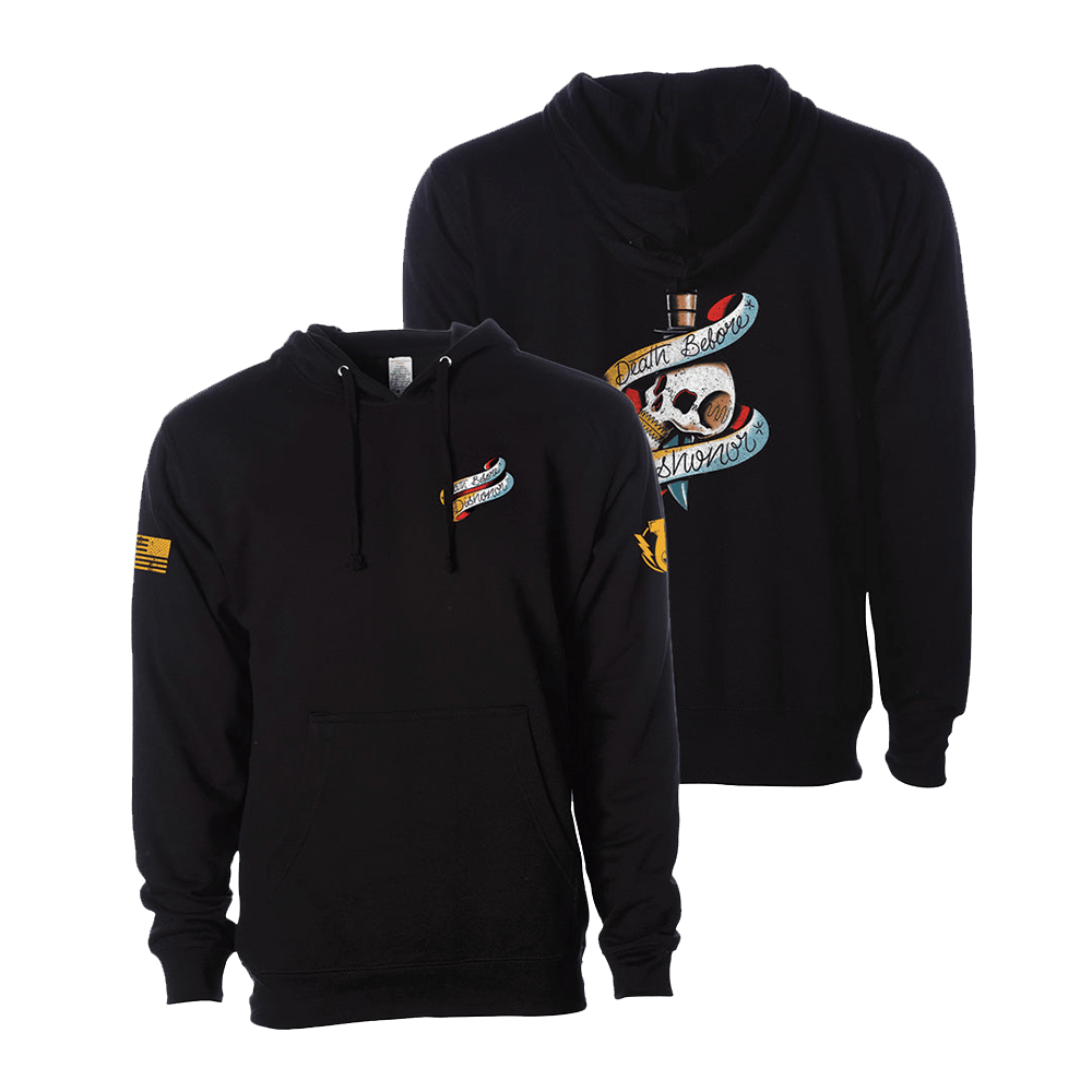 Fat Electrician Merch Death Before Dishonor Hoodie Father's Day Presents