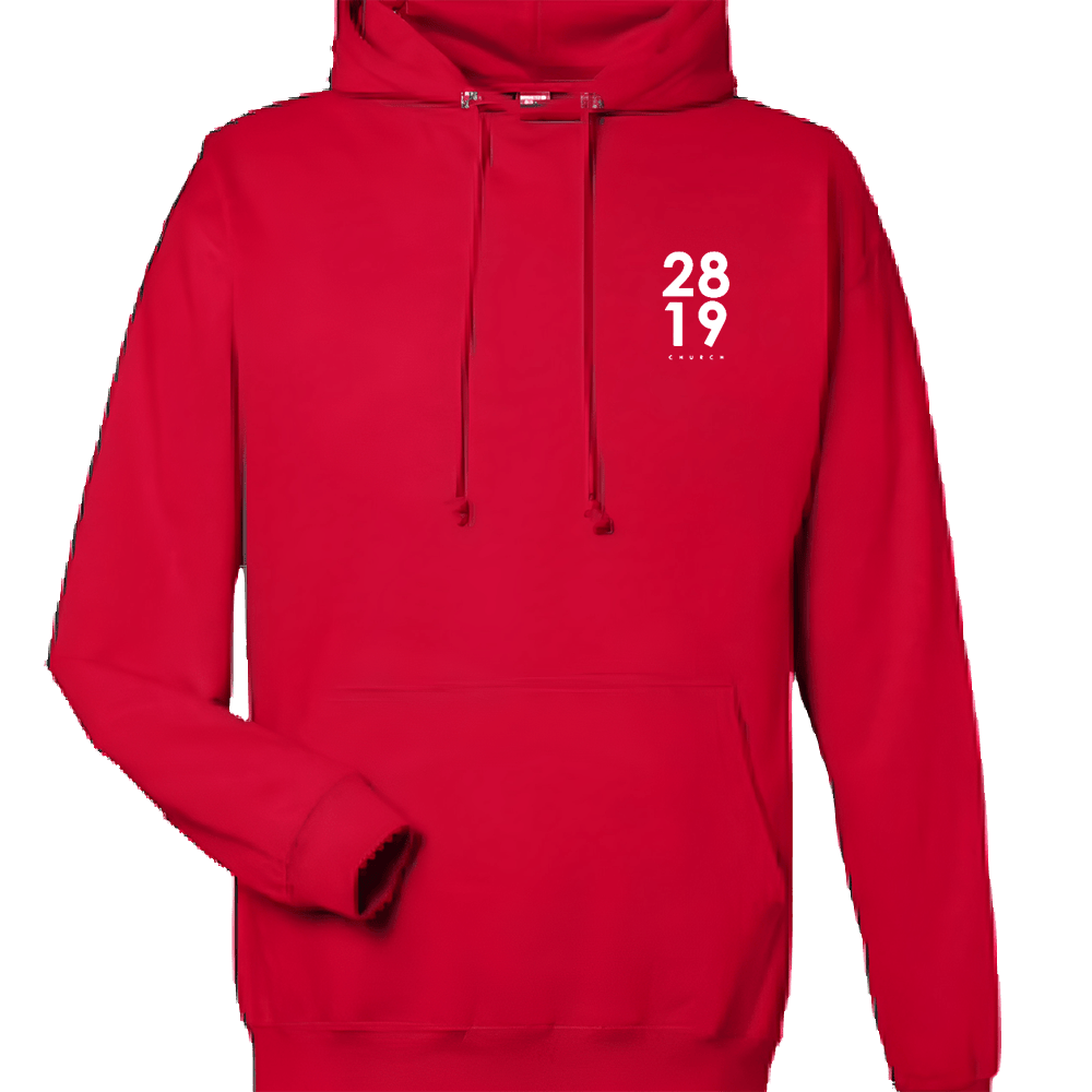 2819 Merch 2819 Church Merchandise Digital Disciple Red Hoodie Father's Day Presents For Dad