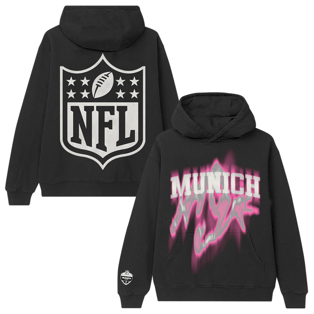 MGK Merch MGK x NFL Munich Hoodie Machine Gun Kelly Merchandise Best Mothers Day Gifts