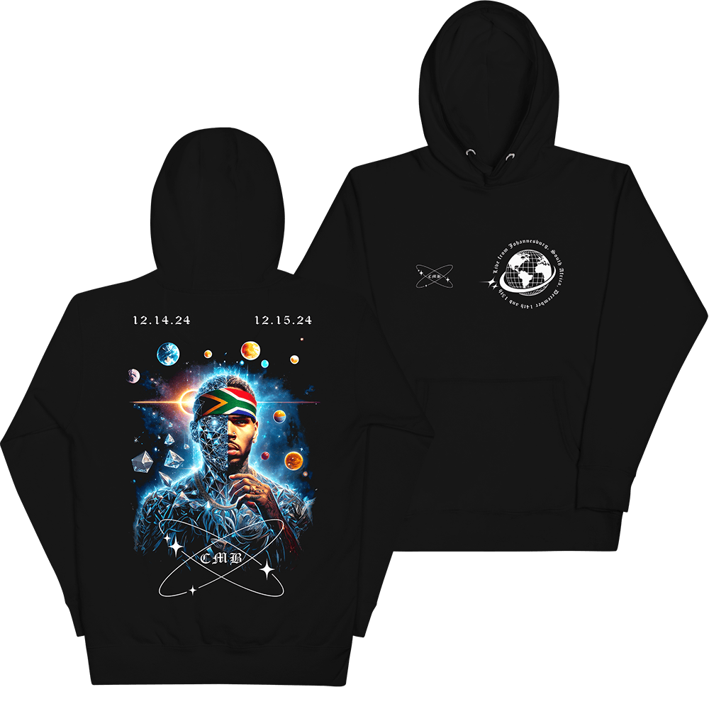 Chris Brown Merch Live From Johannesburg Hoodie Dad Gifts For Father's Day 2025