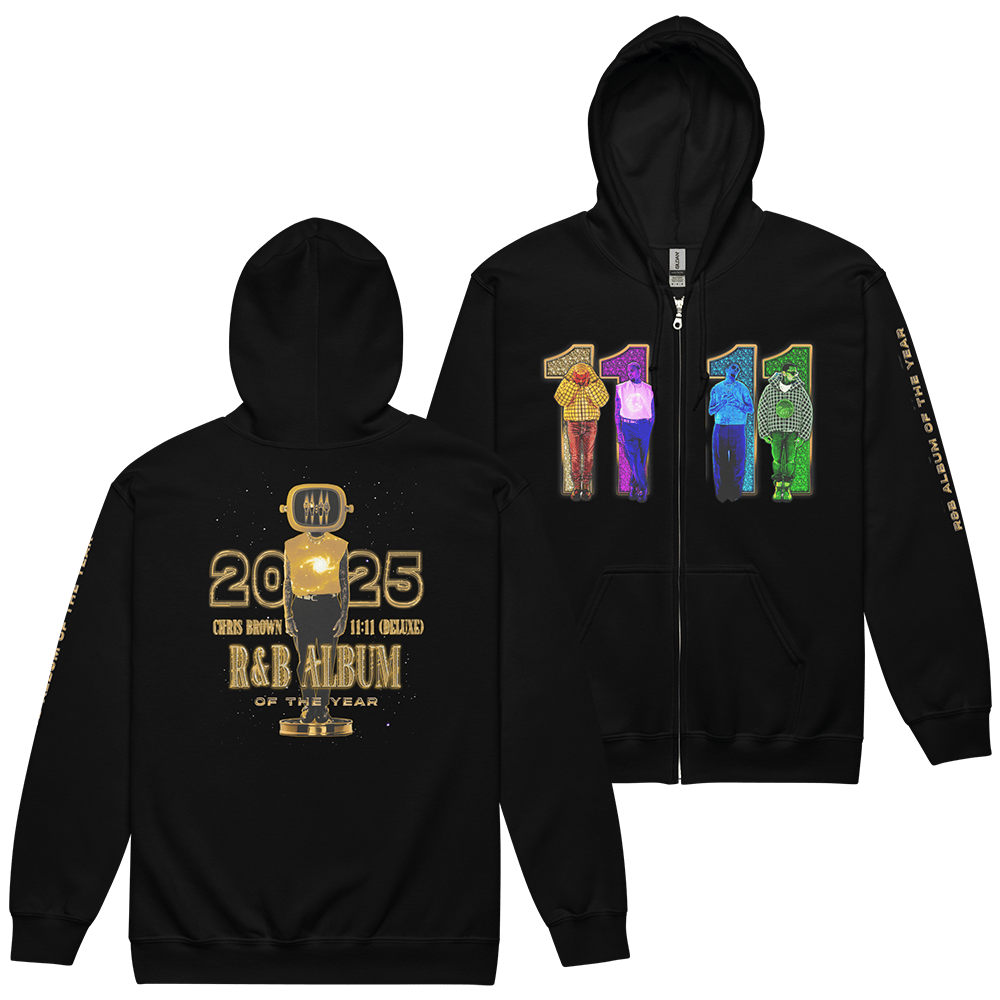 Chris Brown Merch 2025 R And B Album 11:11 Hoodie Fathers Day Gifts For Husband