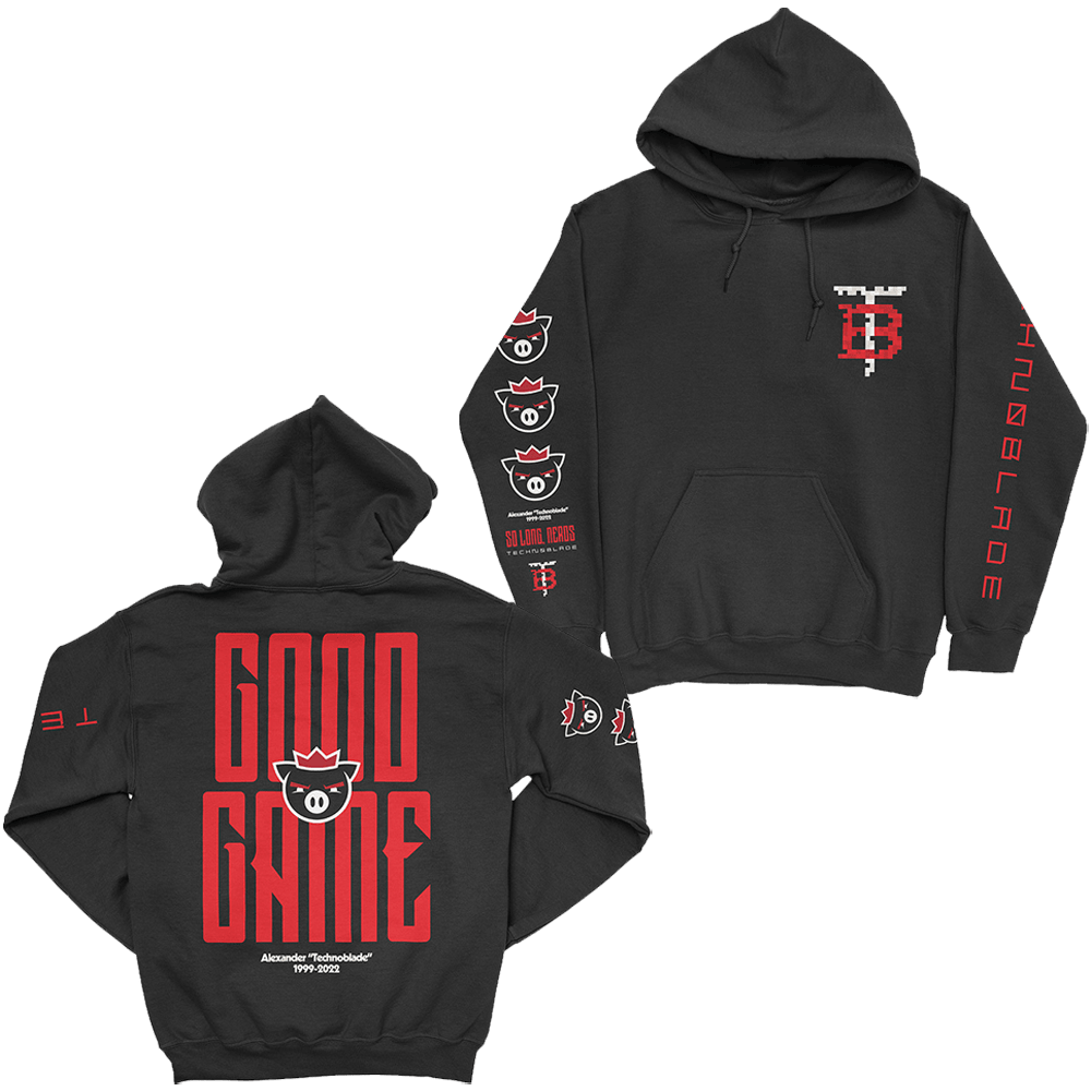 Technoblade Merch Technoblade Good Game Hoodie Fathers Day Gifts For Husband Gift Idea for Him