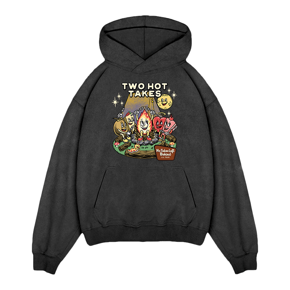 Two Hot Takes Merch No Takes Left Behind Hoodie Father's Day Presents For Husband
