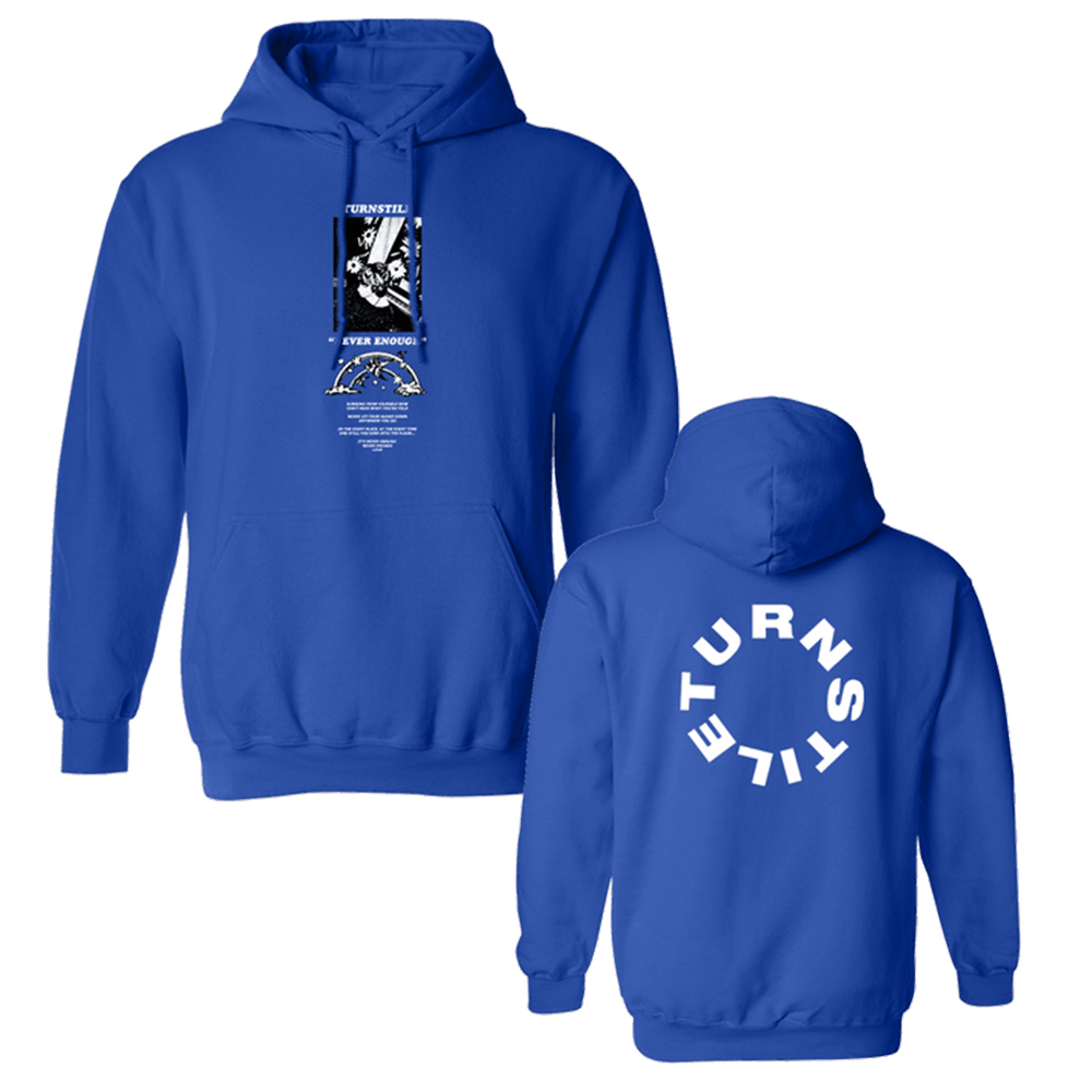 Turnstile Merch Turnstile Never Enough Royal Hoodie Father's Day Presents For Husband