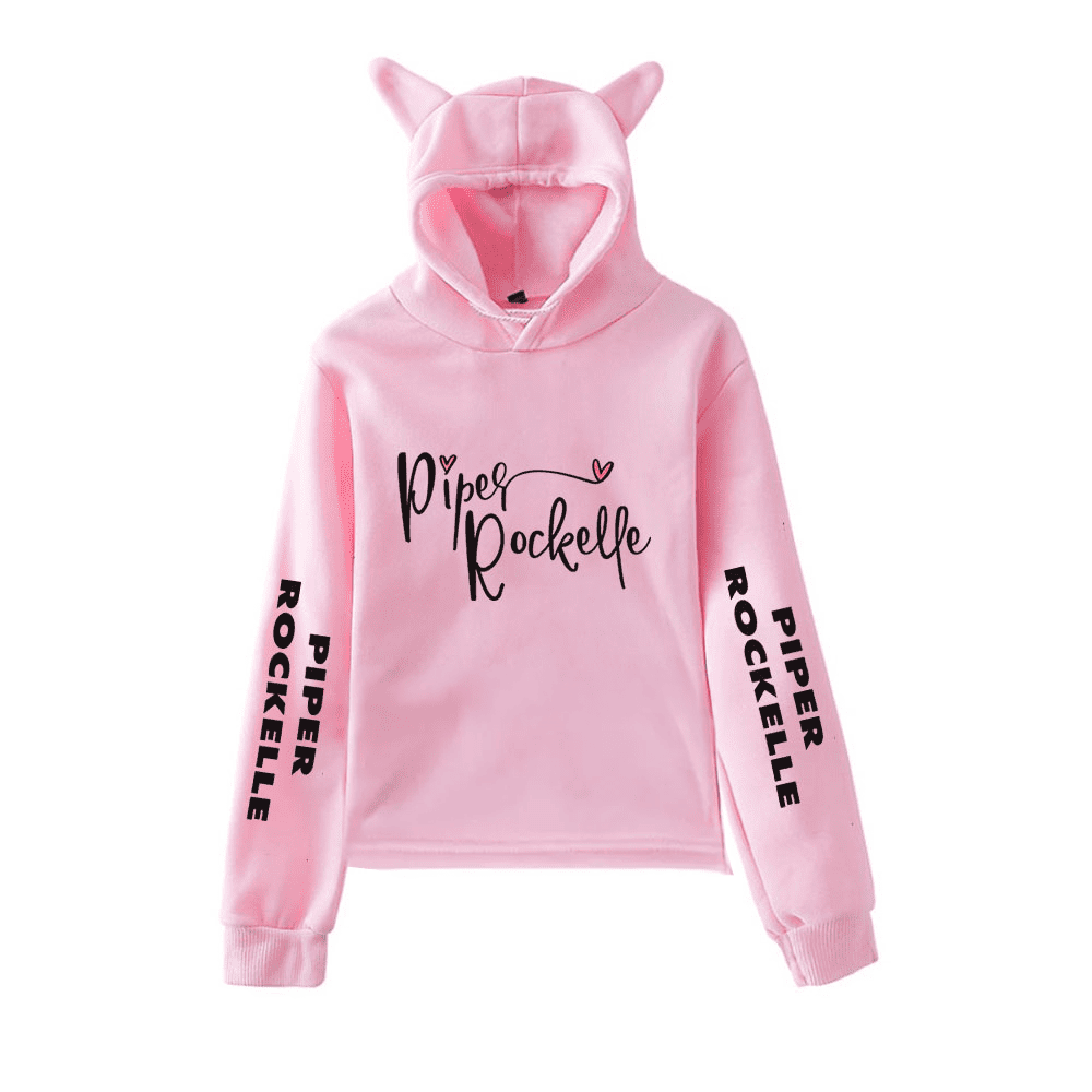 Piper Rockelle Merch Piper Rockelle Cat Ear Hoodie Mother's Day Gifts For Daughter