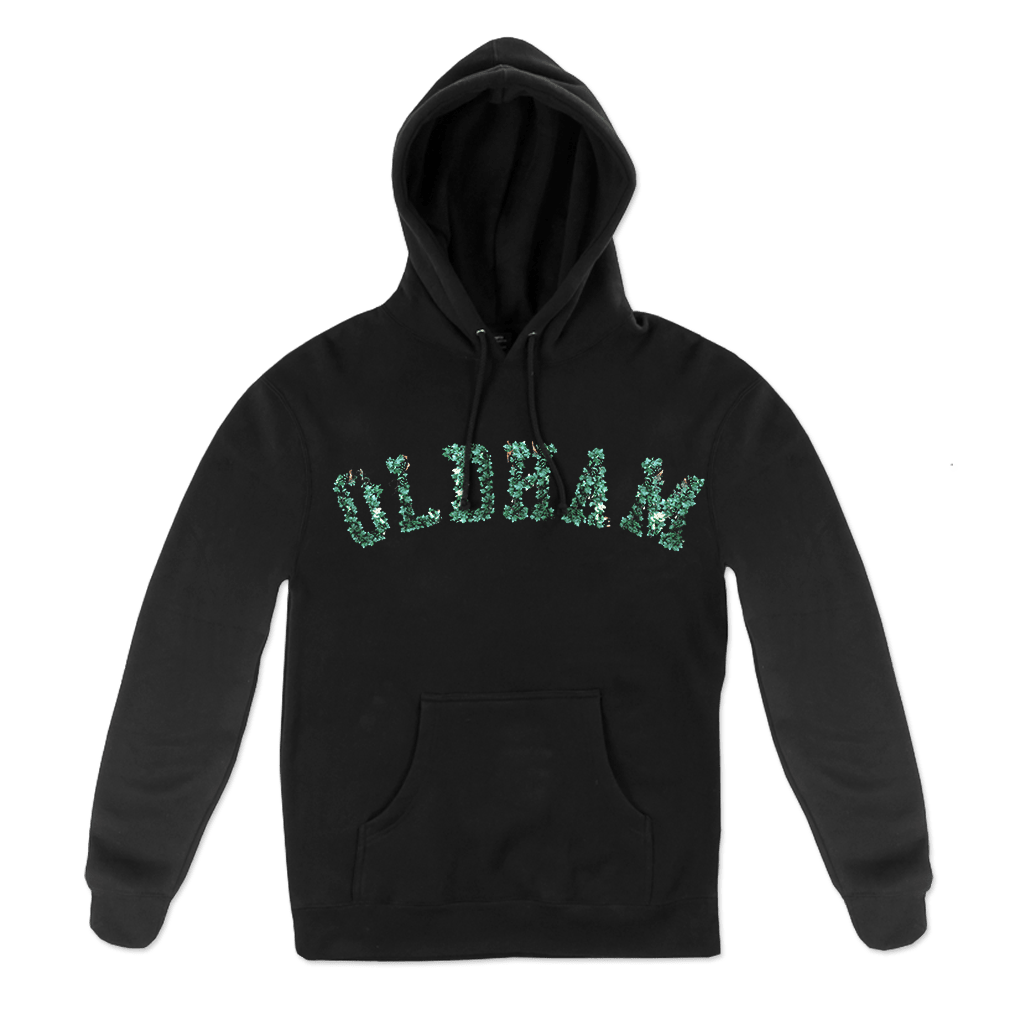 Knocked Loose Merch Knocked Loose Oldham Leaves Arch Black Hoodie Father's Day Gifts For Husband