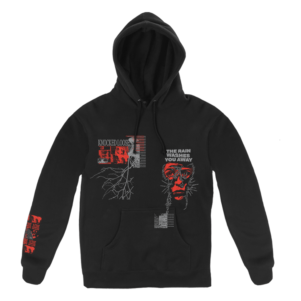 Knocked Loose Merch Knocked Loose Branch Rain Black Hoodie Unique Father'sDay Gifts