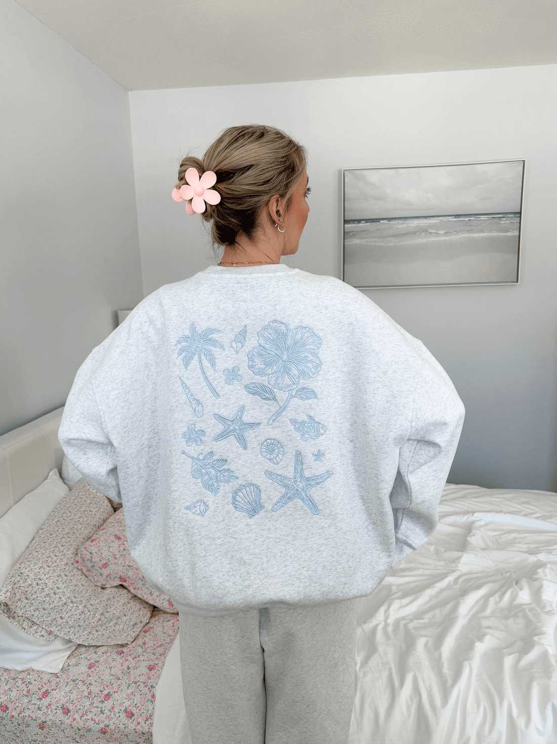 Sunkissed Coconut Sweatshirt Sunkissed Coconut Tropical Sweatshirt Great Mother's Day Gifts