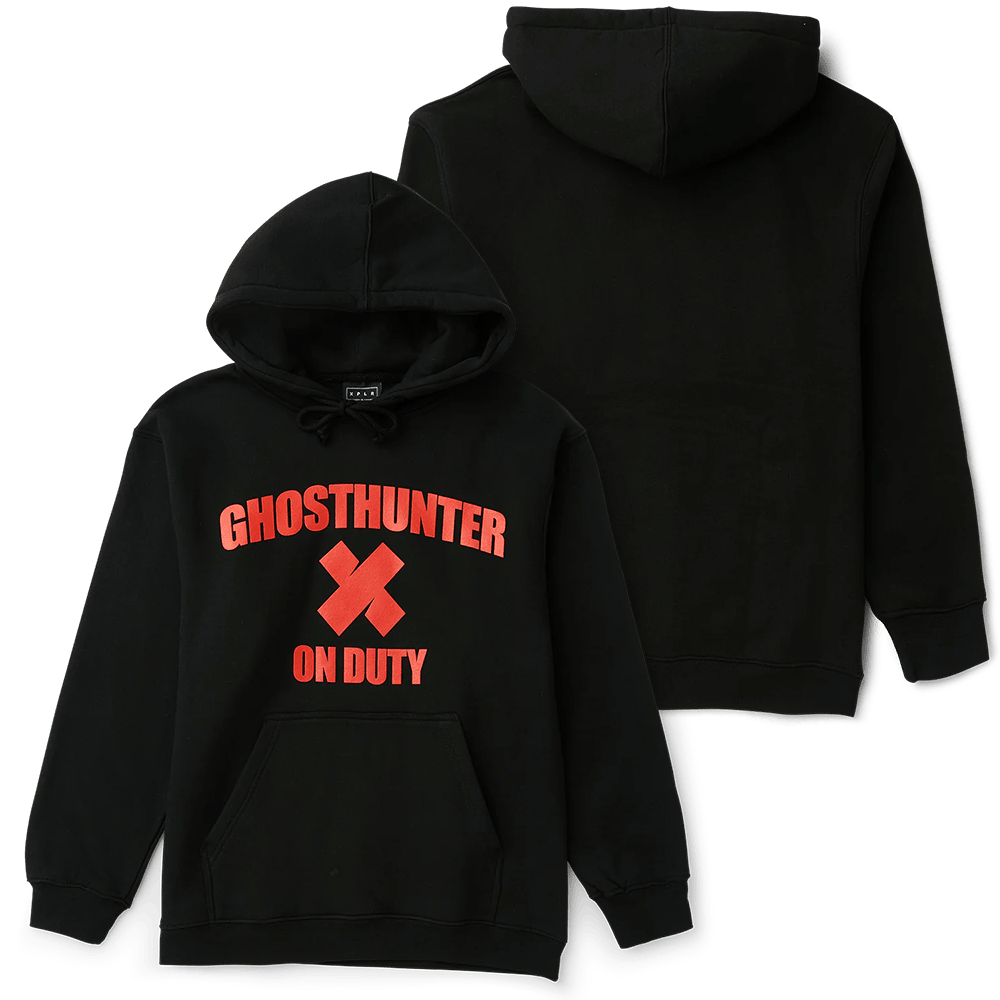 XPLR Merch Sam And Colby Hoodie Ghost Hunter On Duty Hoodie Father's Day Gifts For Husband