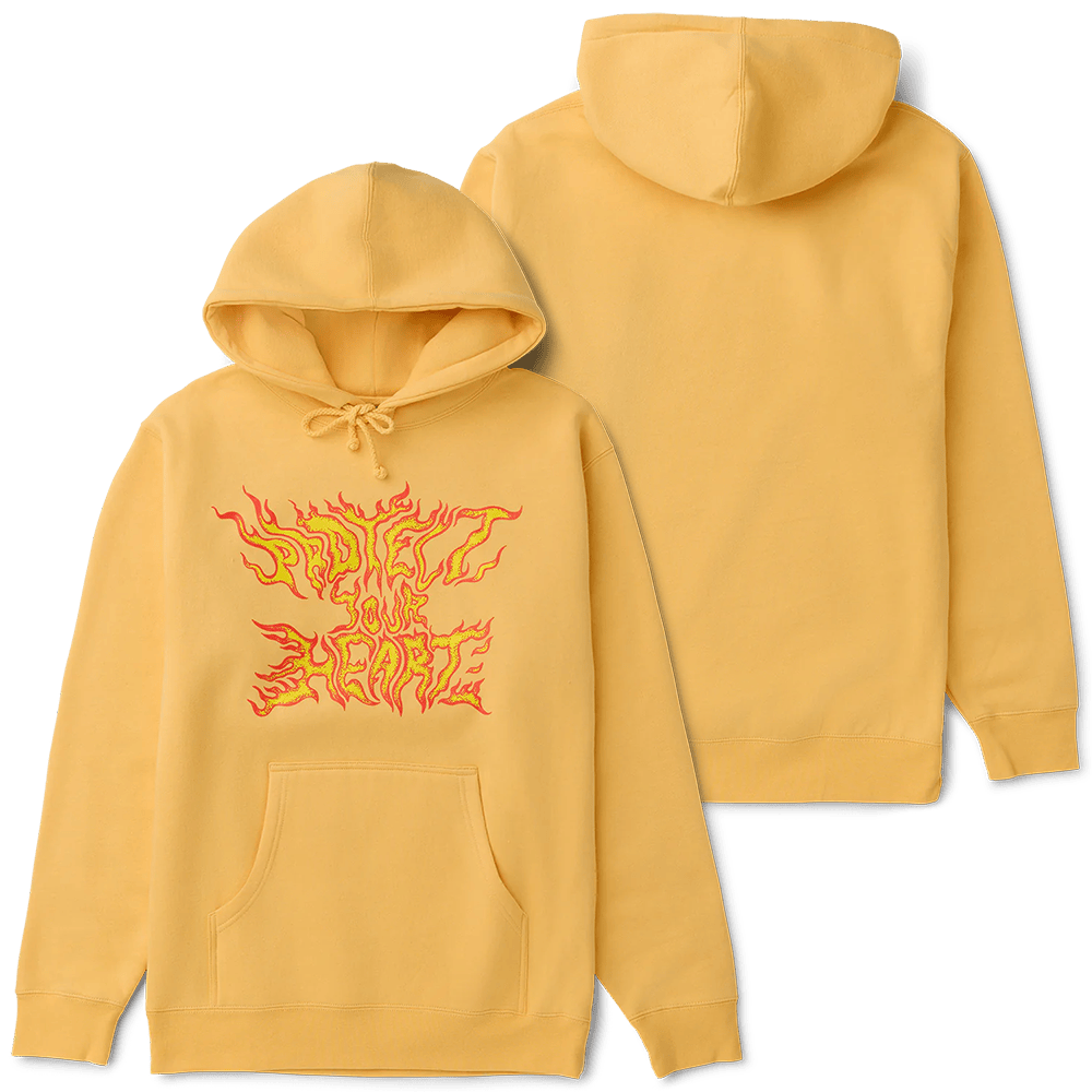 XPLR Merch Sam And Colby Hodoie Protect Your Heart Peach Hoodie 1St Mothers Day Gifts