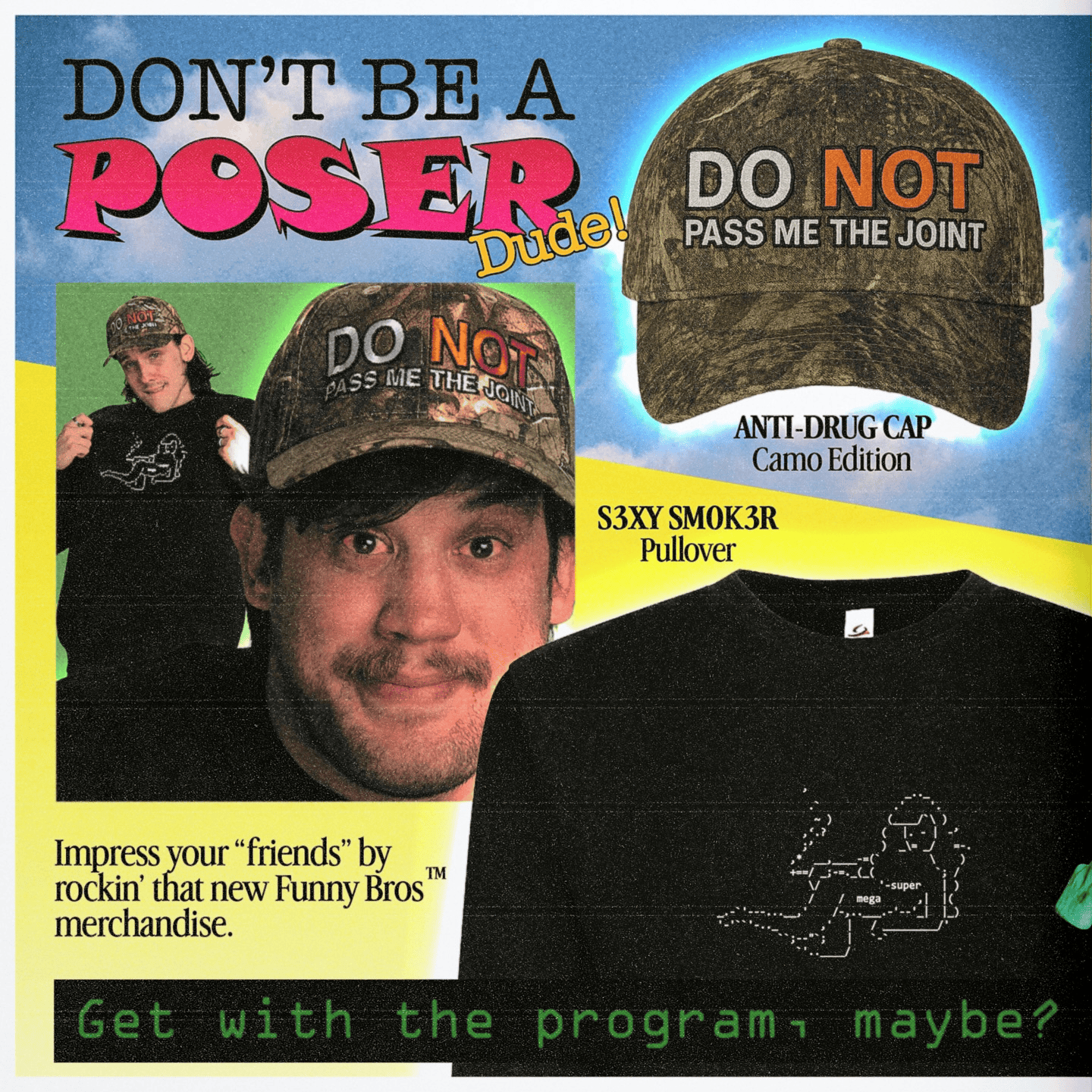 SuperMega Merch Sexy Smok3r Sweatshirt Fathe's Day Gifts For Husband