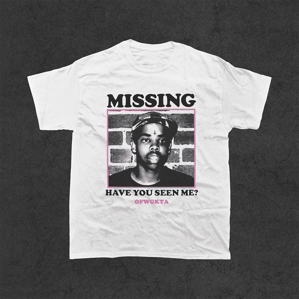 Earl Sweatshirt Merch Missing Have You Seen Me T-Shirt Good Fathers Day Gifts