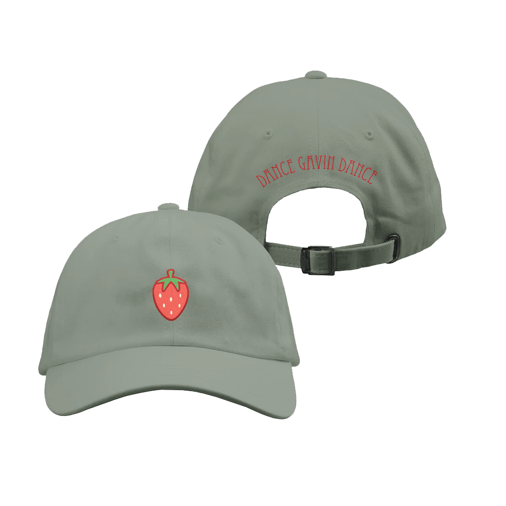 Dance Gavin Dance Merch DGD Kawaii Strawberry Hat Gift Ideas For Music Lovers