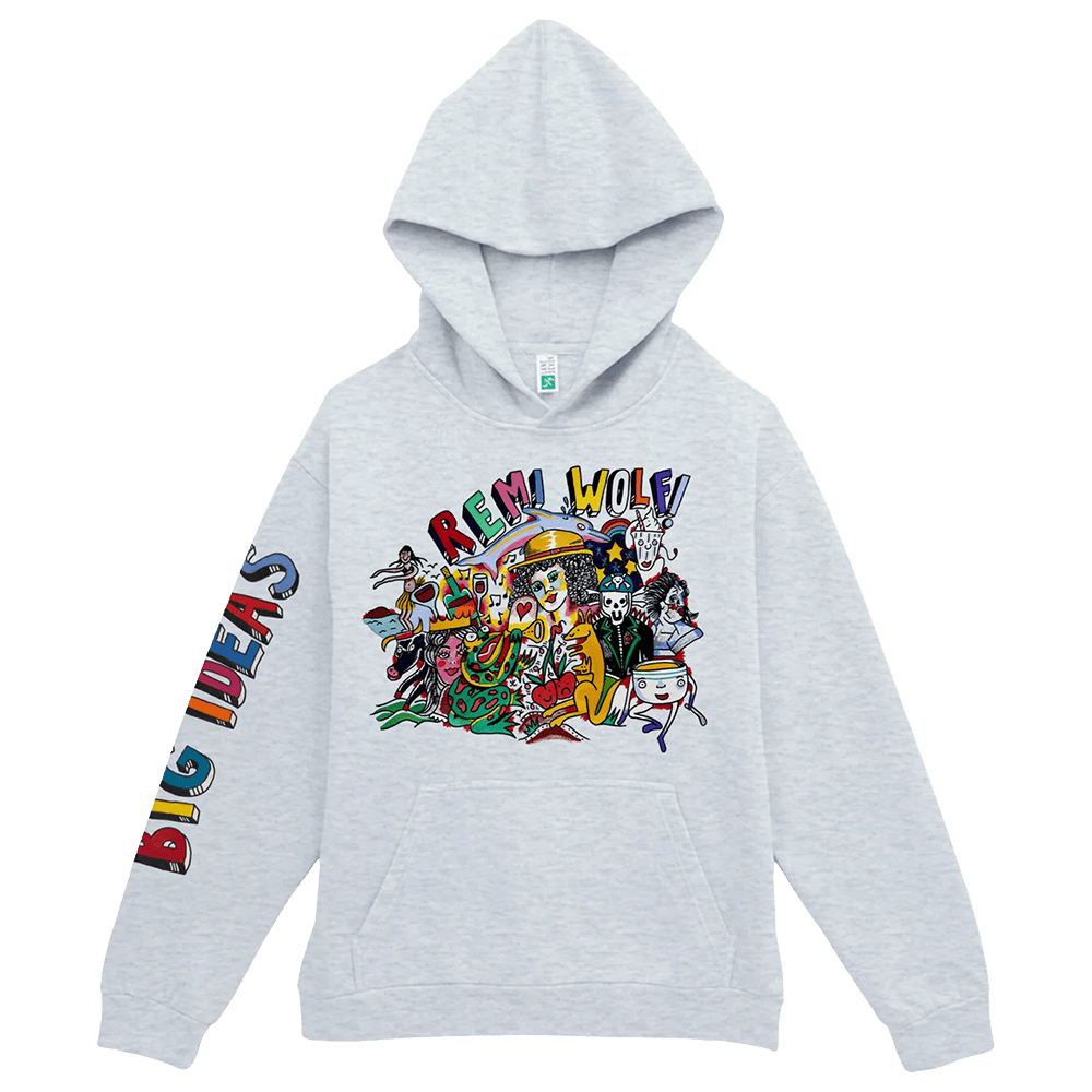 Remi Wolf Merch Big Ideas Drawing Hoodie Fathers Day Gift From Daughter
