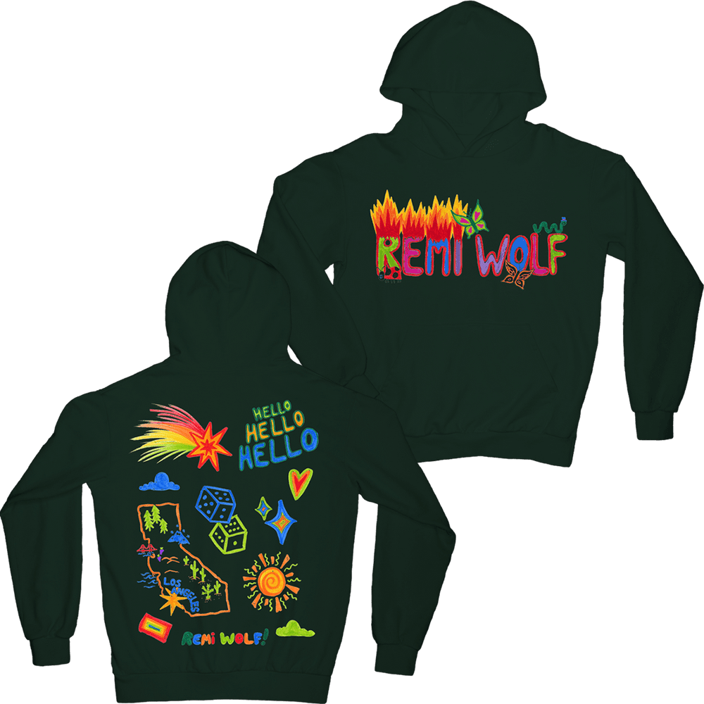 Remi Wolf Merch Hello Remi Wolf Hoodie Fathers Day Presents