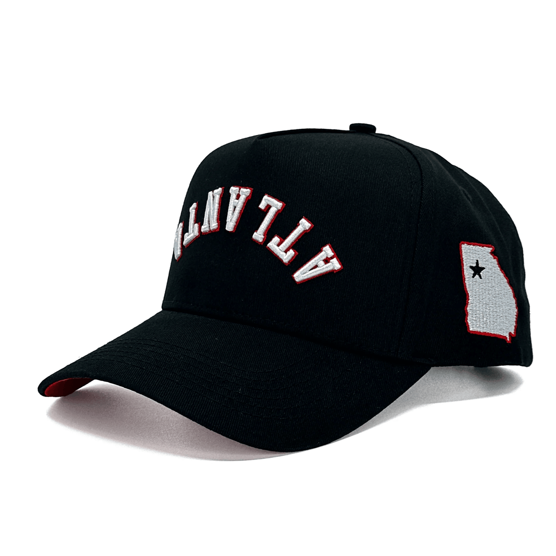Atlanta Upside Down Hat Trend Atlanta Reversed Hat Atlanta Merch Great Gifts For Dad
