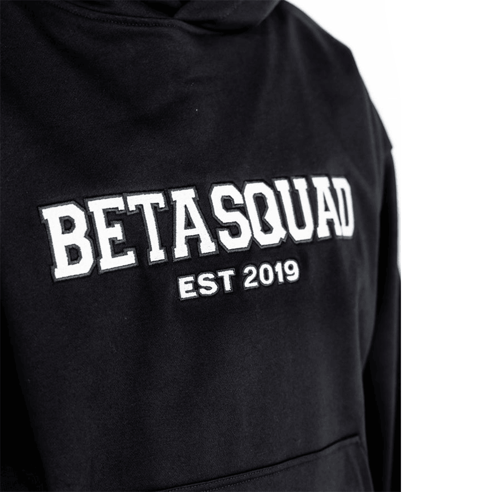 Beta Squad Merch Beta Squad Est 2019 Black Hoodie Father's Day Special Gifts For Dad