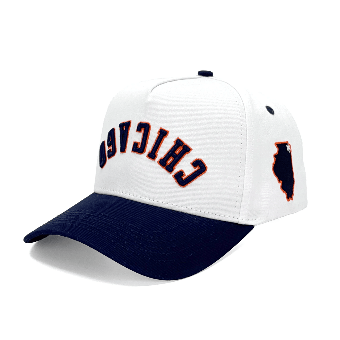 Chicago Upside Down Hat Trend Chicago Reversed Hat Chicago Merch Meaningful Father's Day Gifts