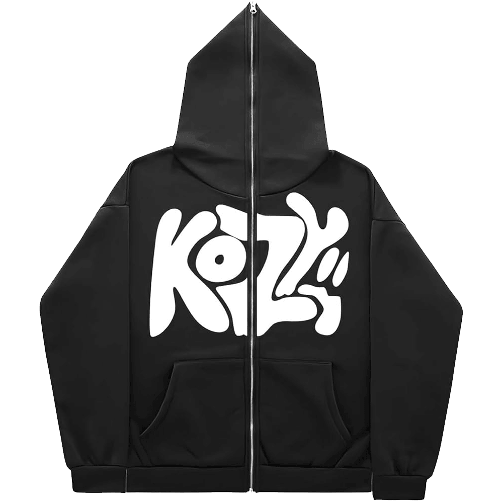 Kozy Hoodie Kozy Face Full Zip Up Hoodie Last Minute Father'sDay Gifts