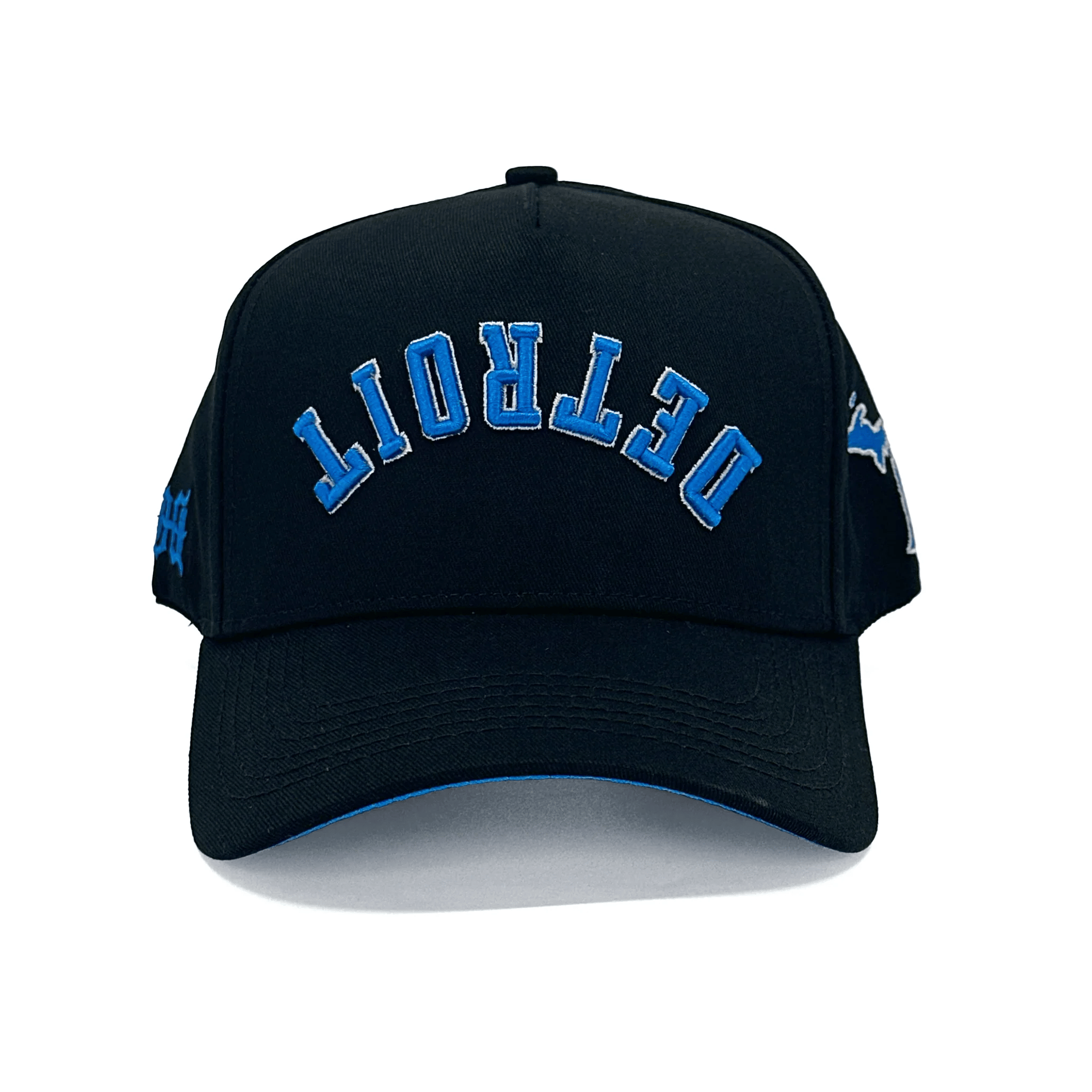 Detroit Upside Down Hat Trend Detroit Reversed Hat Detroit Merch Gifts For Father's Day From Son