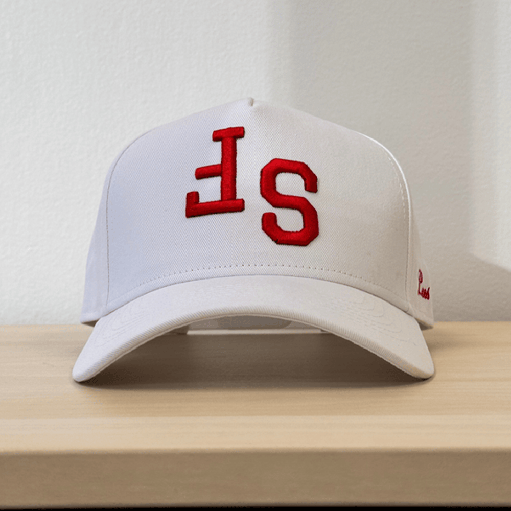 SF Upside Down Hat SF Embroidered Hat First Fathers Day Gift Ideas